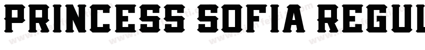 Princess Sofia Regul字体转换